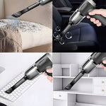 CleanJet™ – Mini Aspiradora Portátil para Auto y Hogar