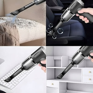 CleanJet™ – Mini Aspiradora Portátil para Auto y Hogar