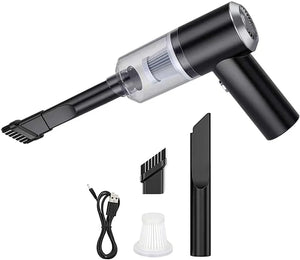 CleanJet™ – Mini Aspiradora Portátil para Auto y Hogar