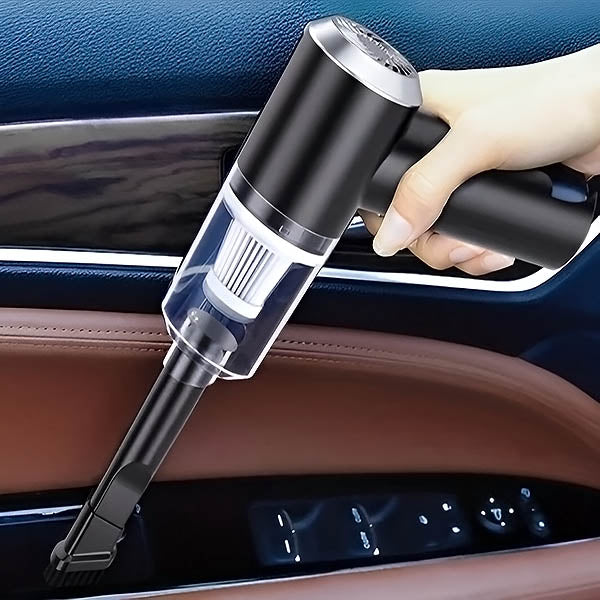 CleanJet™ – Mini Aspiradora Portátil para Auto y Hogar