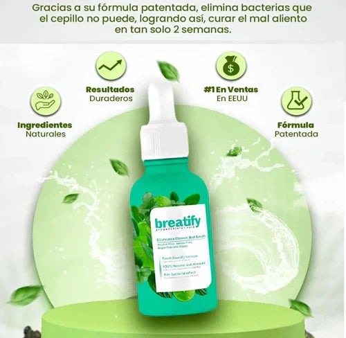 Breatify -¡Dile adiós al mal aliento!