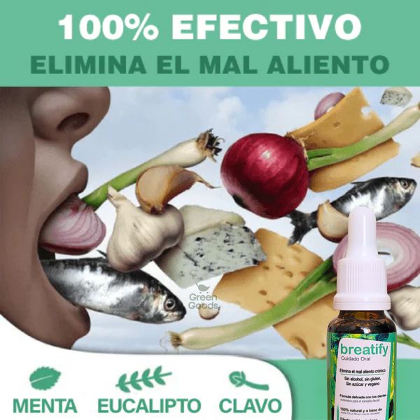 Breatify -¡Dile adiós al mal aliento!