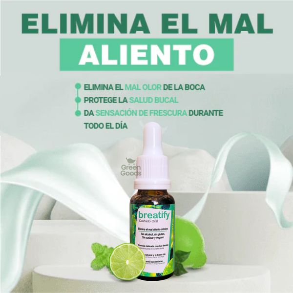 Breatify -¡Dile adiós al mal aliento!